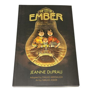 The City Of Ember Graphic Novel DuPrau Random House Black PB 2012 YA Sci-Fi